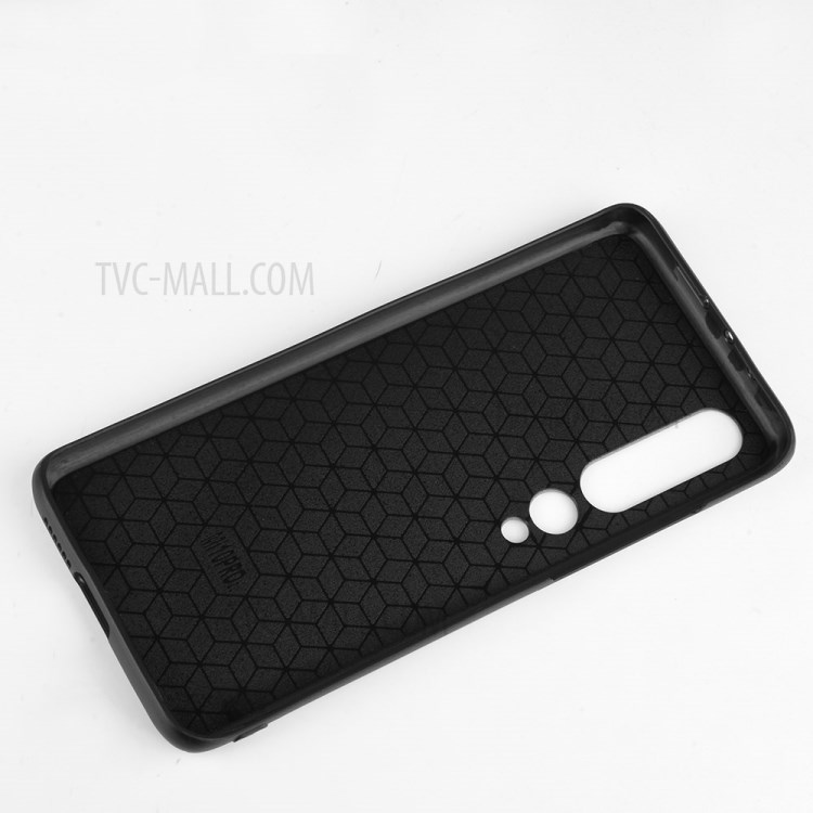 PC + TPU + PU Leather Cell Phone Shell for Xiaomi Mi 10 Pro - Black-5