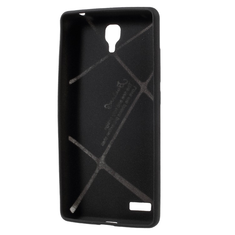 BOSILANG Lines Pattern Matte TPU Gel Cover for Xiaomi Redmi Note - Black-3