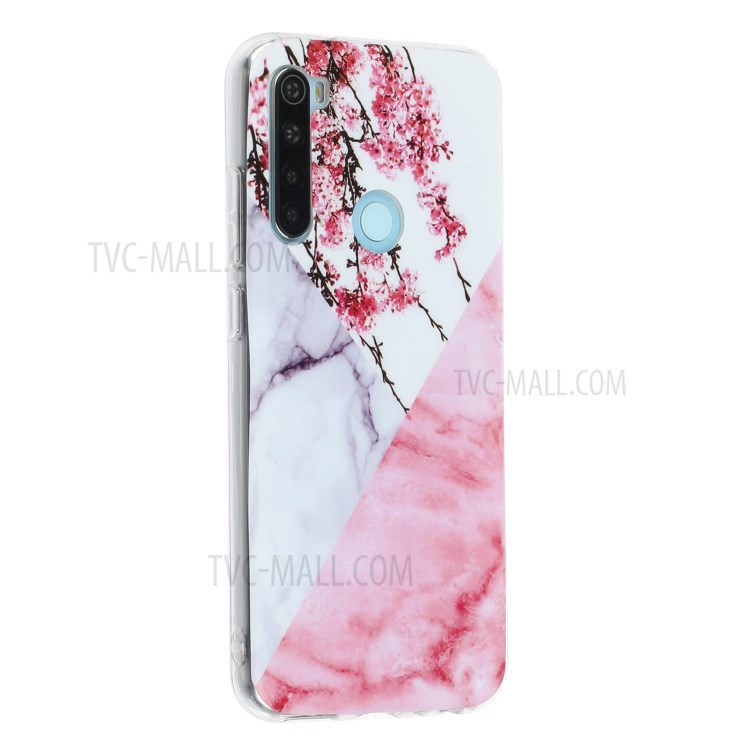 Motif Marbre IMD TPU Couverture Souple De Téléphone Mobile Pour Xiaomi Redmi Note 8 - Le Style D-3