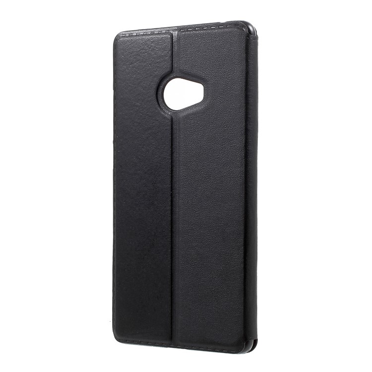 Information View Window Leather Phone Shell for Xiaomi Mi Note 2 - Black-3