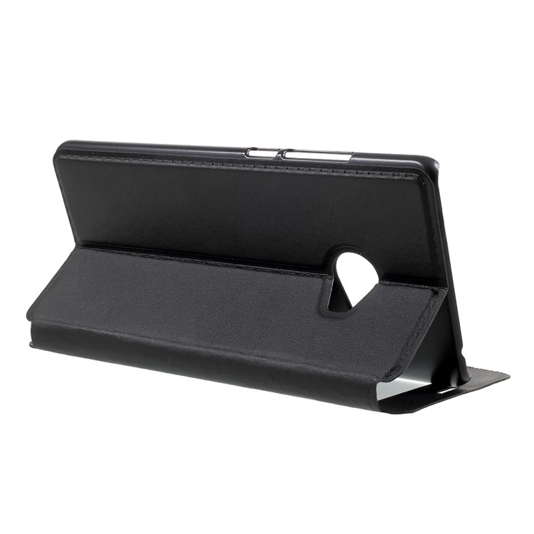 Information View Window Leather Phone Shell for Xiaomi Mi Note 2 - Black-4