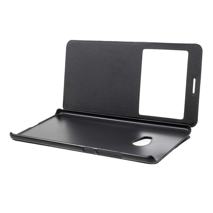 Information View Window Leather Phone Shell for Xiaomi Mi Note 2 - Black-6