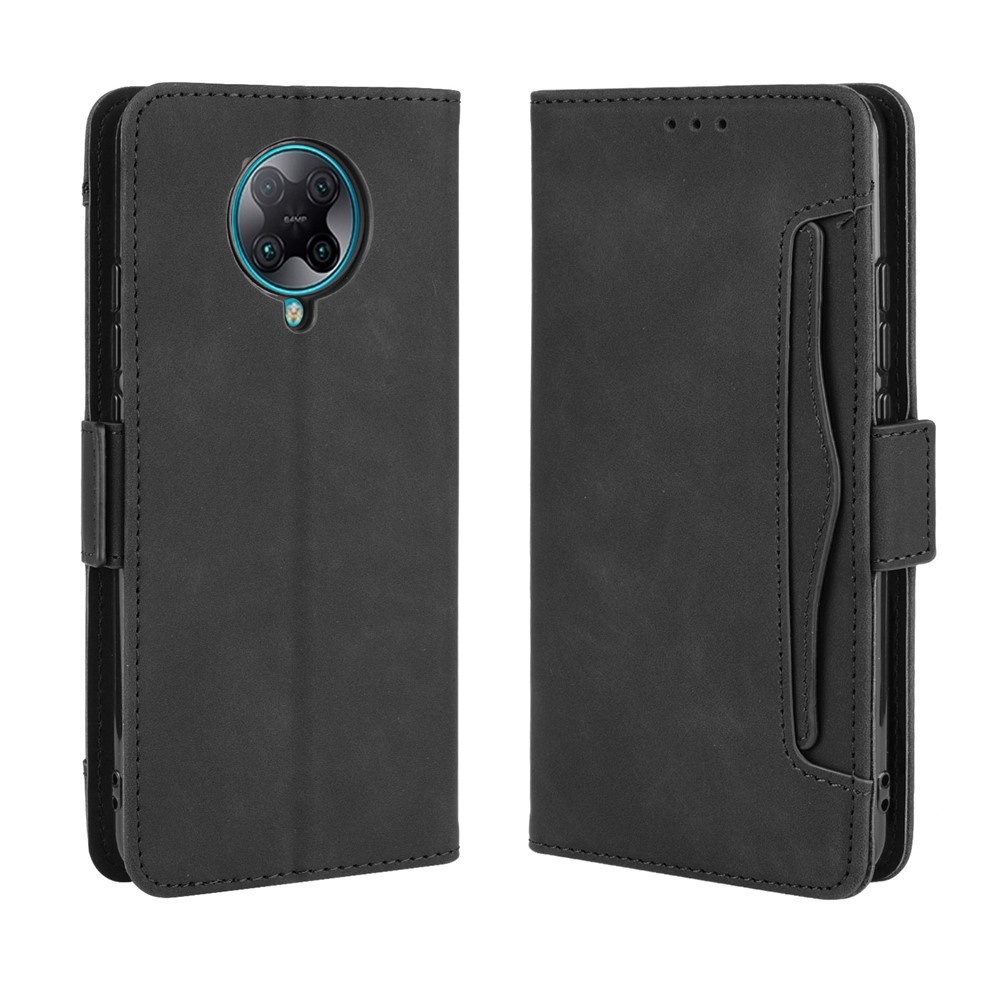 Leather with Wallet Stand Shell for Xiaomi Redmi K30 Pro/Xiaomi Poco F2 Pro/Redmi K30 Pro Zoom - Black-2