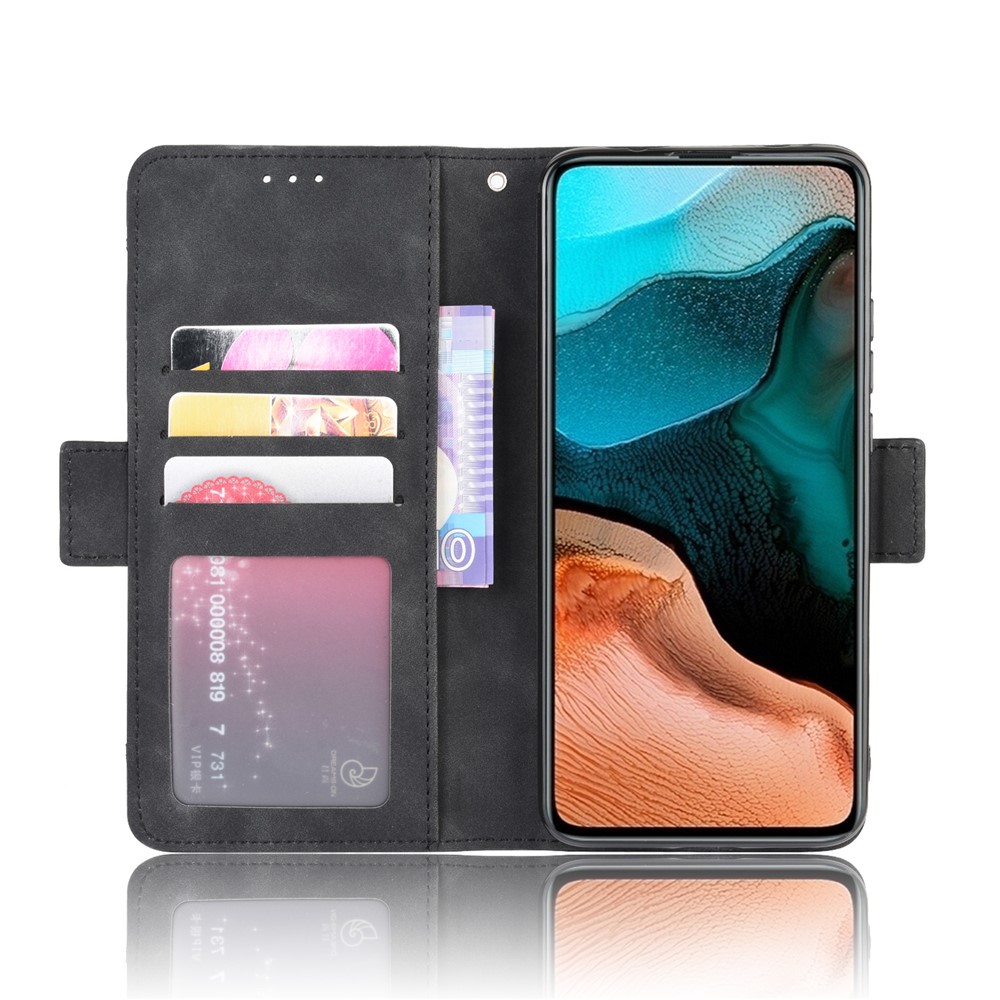 Leather with Wallet Stand Shell for Xiaomi Redmi K30 Pro/Xiaomi Poco F2 Pro/Redmi K30 Pro Zoom - Black-7