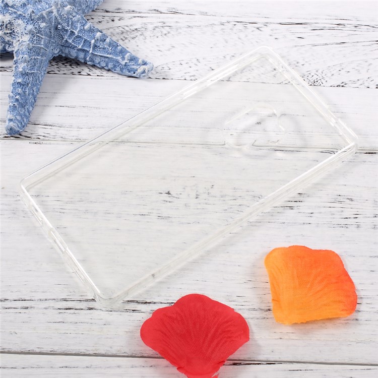 Glossy Clear TPU Gel Cell Phone Case Cover for Xiaomi Mi Mix-1