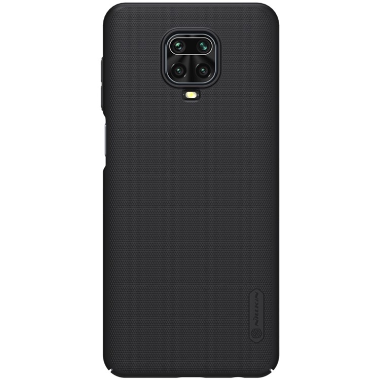 Nillkin Super Shield Shield Hard PC Case Per Xiaomi Poco M2 Pro/Redmi Nota 9 Pro/nota 9 Pro Max/nota 9S - Nero