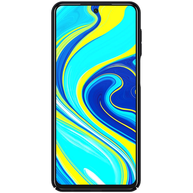 Nillkin Super Frosted Shield Hard PC Корпус Для Xiaomi Poco M2 Pro/Redmi Примечание 9 Pro/Note 9 Pro Max/Note 9s - Черный