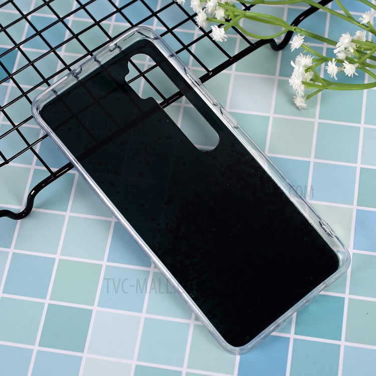 Glitter Sequins Inlaid Style TPU Shell Cover Casing for Xiaomi Mi CC9 Pro - Black-4