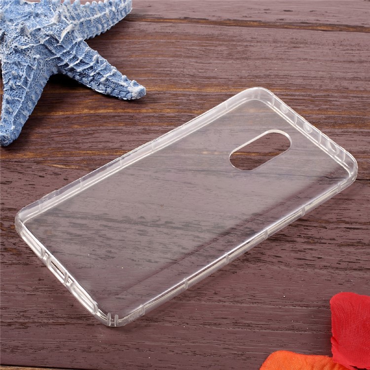 Thickened Crystal Clear TPU Cell Phone Case for Xiaomi Redmi Note 4 Drop Resistant-1