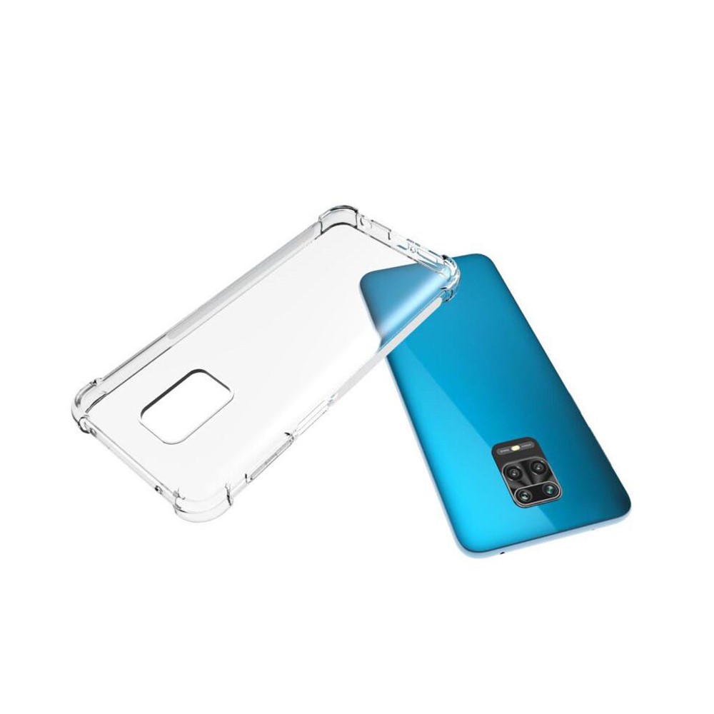 Étui Transparent Téléphone Antichocs TPU Anti-glissement Pour Xiaomi Redmi Note 9 Max / Note Pro 9 9S Pro / Note-4