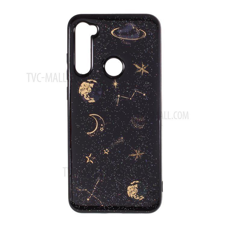 Star Planet Sticker Epoxy TPU Phone Cover Case for Xiaomi Redmi Note 8T-1