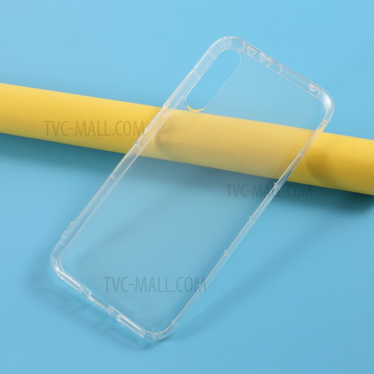 Shock Absorption Crystal Clear TPU Back Case for Xiaomi Mi CC9e/Mi A3-6