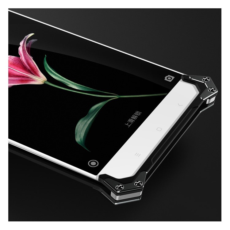 Cool Punk Rock Aviation Aluminum Metal Armor Phone Case for Xiaomi Mi Max - Black-3