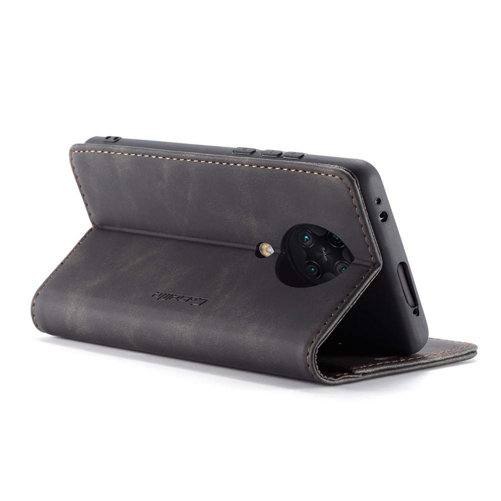 CASEME Caso De Couro Absorvida Auto-013 Série Para Xiaomi Redmi K30 Pro / Poco F2 Pro - Preto-13