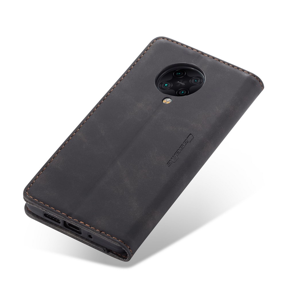 CASEME Caso De Couro Absorvida Auto-013 Série Para Xiaomi Redmi K30 Pro / Poco F2 Pro - Preto-14