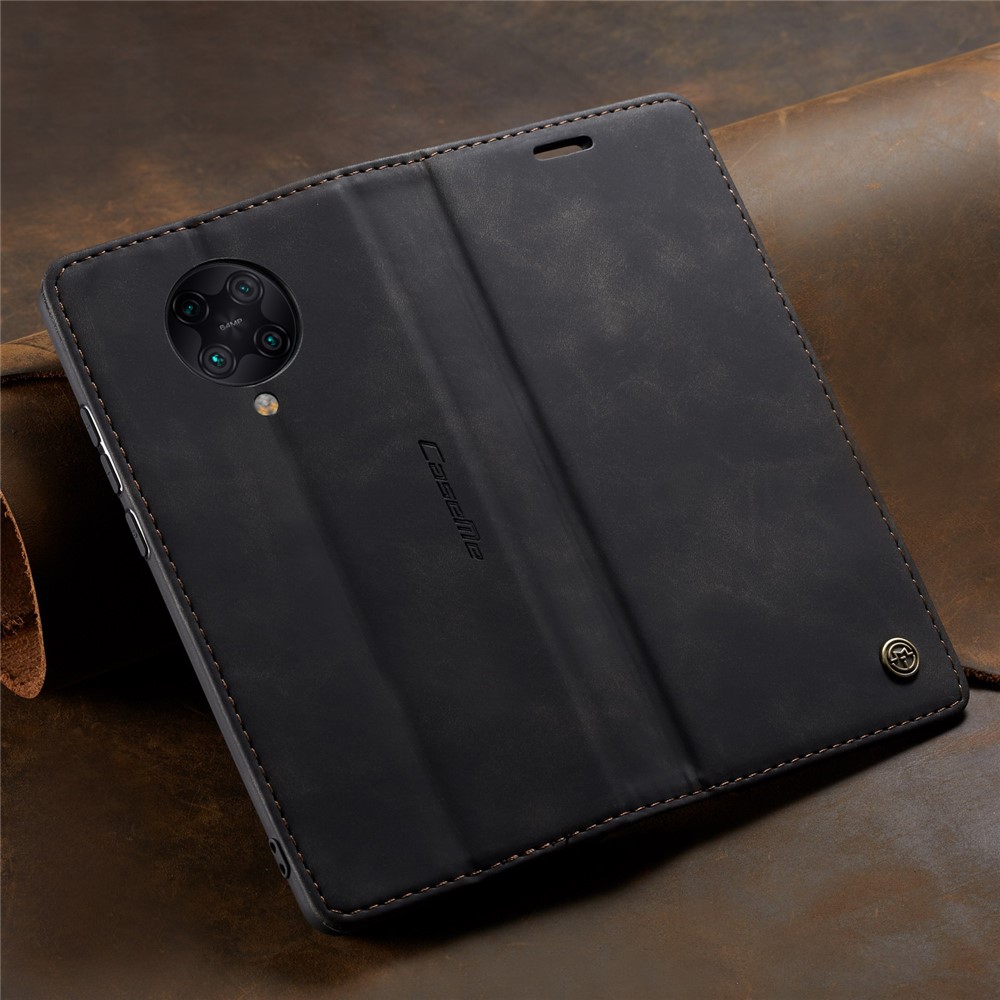 CASEME Caso De Couro Absorvida Auto-013 Série Para Xiaomi Redmi K30 Pro / Poco F2 Pro - Preto-26