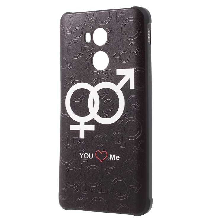 Personalized Embossed TPU Phone Case for Xiaomi Redmi 4 Prime / Redmi 4 Pro - Gender Symbol-2