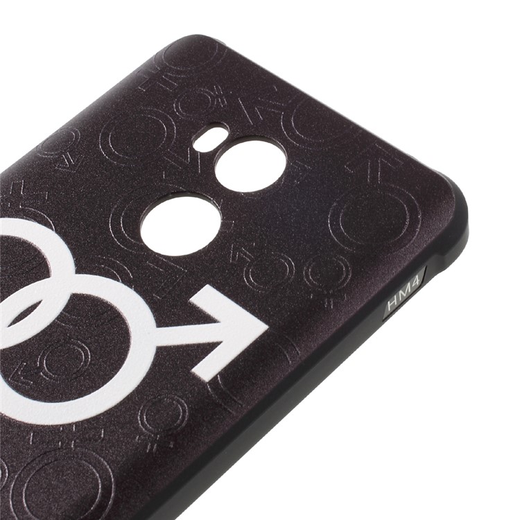 Personalized Embossed TPU Phone Case for Xiaomi Redmi 4 Prime / Redmi 4 Pro - Gender Symbol-4