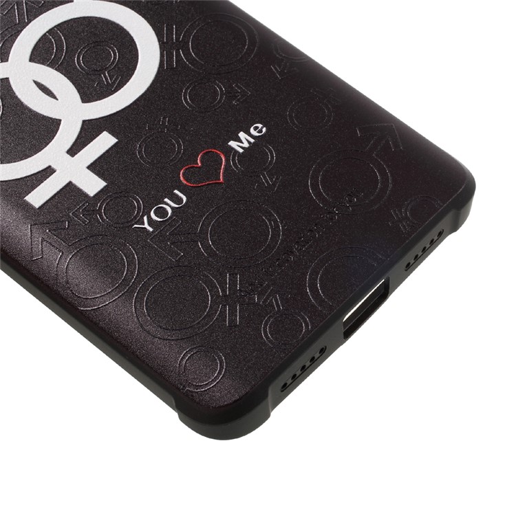 Personalized Embossed TPU Phone Case for Xiaomi Redmi 4 Prime / Redmi 4 Pro - Gender Symbol-5