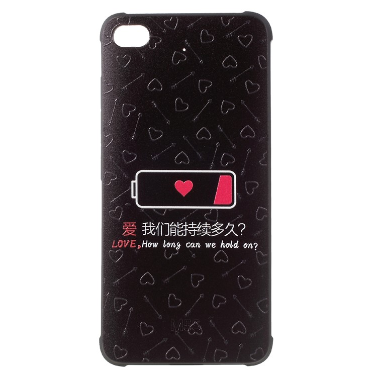 Embossment TPU Cell Phone Case for Xiaomi Mi 5s - Love How Long Can We Hold on-1