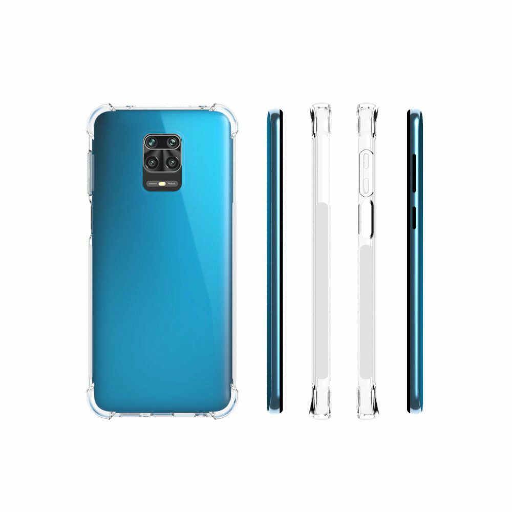 Anti-slip Drop Resistant TPU Cover for Xiaomi Poco M2 Pro/Redmi Note 9 Pro/9 Pro Max/9S-5