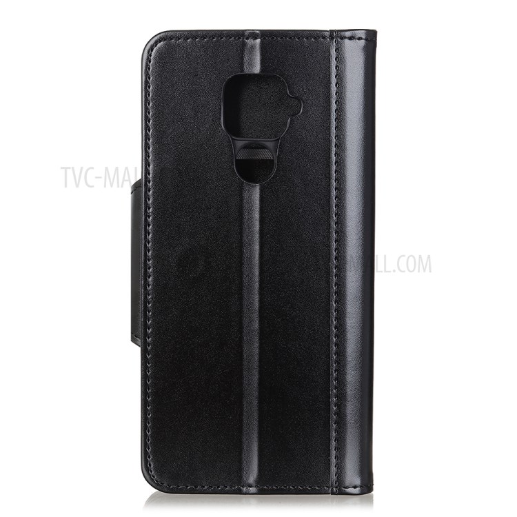 Wallet Leather with Stand Cool Case for Xiaomi Redmi Note 9/Redmi 10X 4G - Black-3