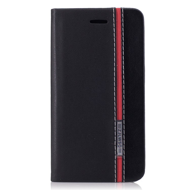 Assorted Color Leather Flip Case for Xiaomi Redmi 4a - Black-1