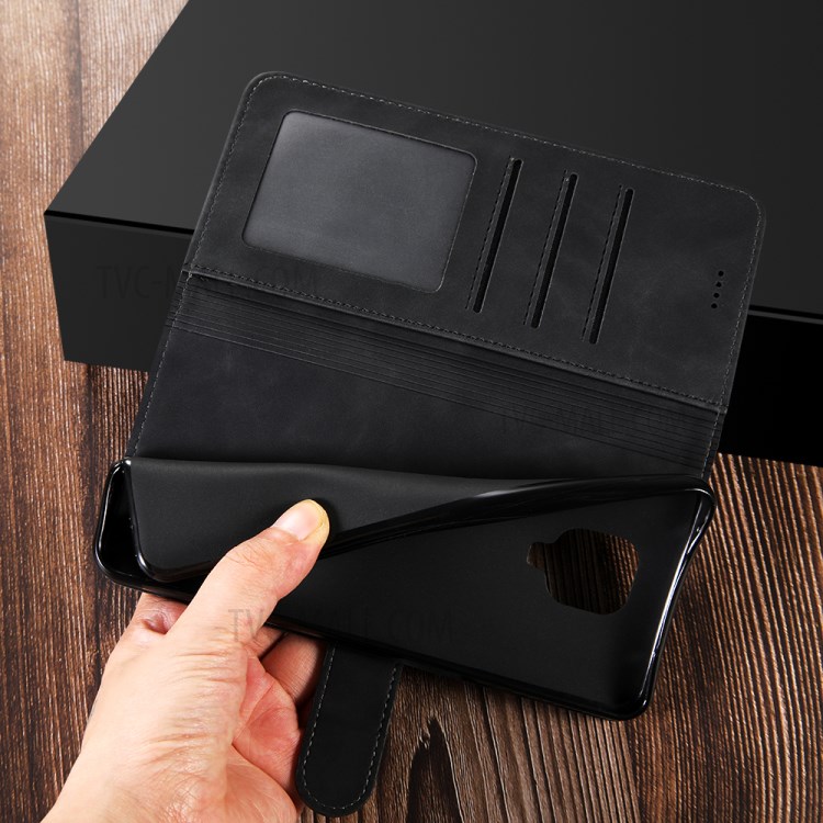 DIAOBAOLEE Caja De Cuero Fresco Para Xiaomi Redmi Nota 9 / Favorable Nota 9 Max / 9S Favorable Nota - Negro-10
