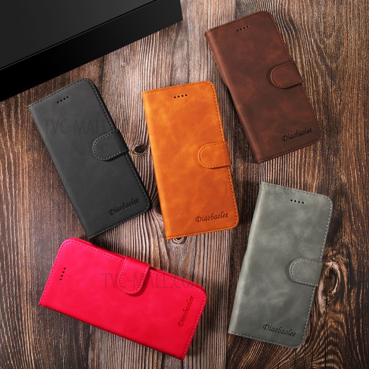 DIAOBAOLEE Caja De Cuero Fresco Para Xiaomi Redmi Nota 9 / Favorable Nota 9 Max / 9S Favorable Nota - Negro-13