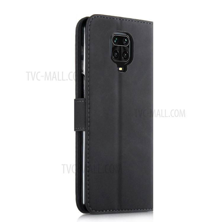 DIAOBAOLEE Caja De Cuero Fresco Para Xiaomi Redmi Nota 9 / Favorable Nota 9 Max / 9S Favorable Nota - Negro-3