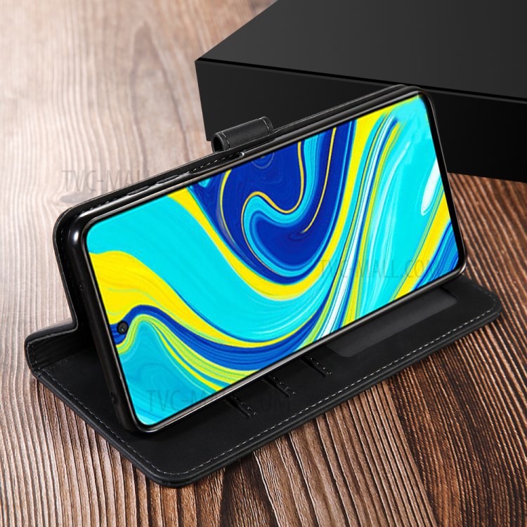 DIAOBAOLEE Caja De Cuero Fresco Para Xiaomi Redmi Nota 9 / Favorable Nota 9 Max / 9S Favorable Nota - Negro-9
