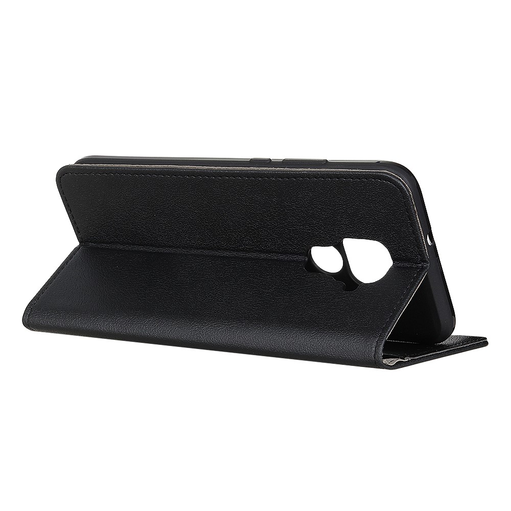 PU Leather Cool Phone Cover Shell for Xiaomi Redmi Note 9/10X 4G - Black-4