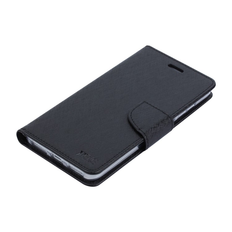 XIEKE Moon Poem Leather Case with Card Slots and Magnet Closure for Xiaomi Redmi Note 4 - Black-5