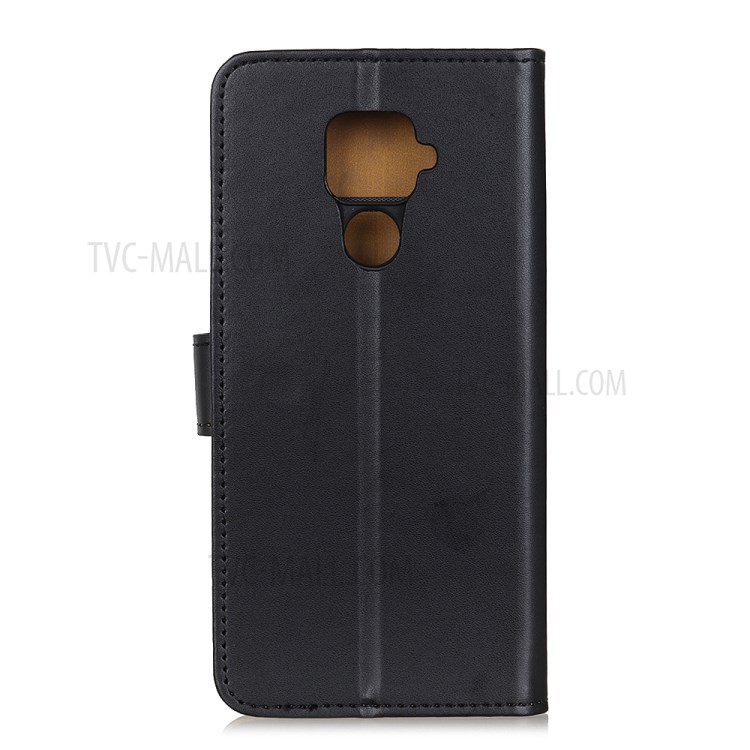 Leather Wallet Cell Phone Case for Xiaomi Redmi Note 9/Redmi 10X 4G - Black-3