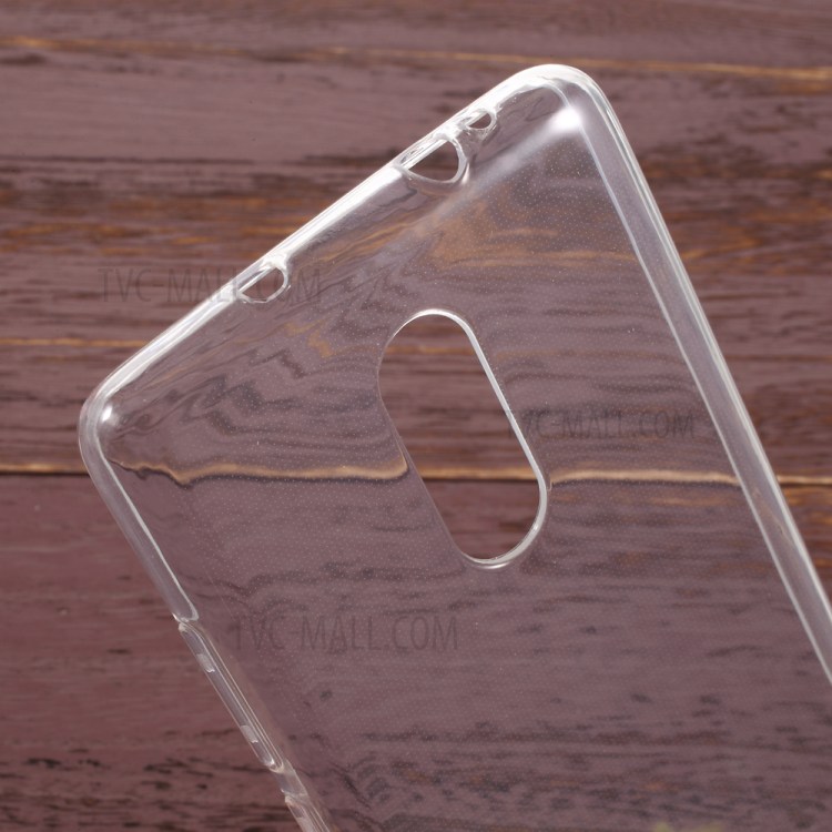 Clear Soft TPU Case for Xiaomi Redmi Note 3 Pro Special Edition - Transparent-3