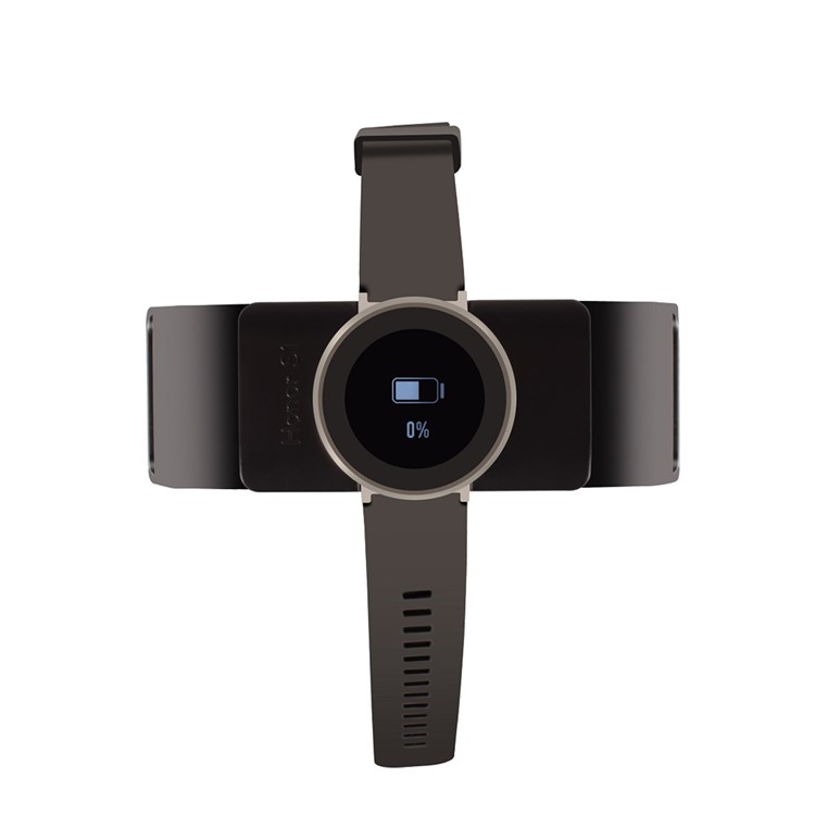 YOLIKE Portable Charging Dock + Holder for Huawei Honor S1 Smartwatch - Black-3