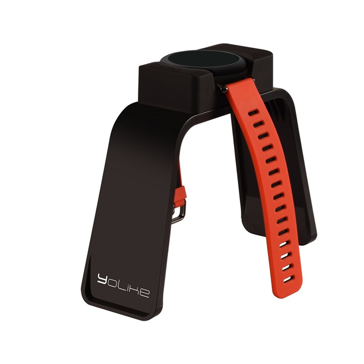 YOLIKE Novelty 2-in-1 Charger + Supporting Holder for Huami Amazfit Watch - Black-2