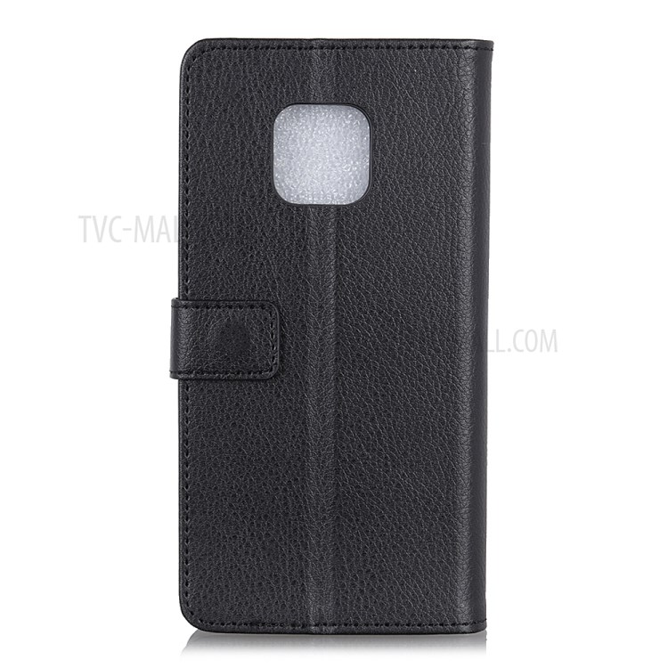 Litchi Grain Wallet Stand Leather Cover for Xiaomi Redmi 10X 5G/10X Pro 5G - Black-3