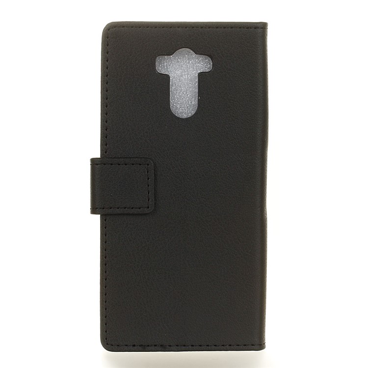 Folio Wallet Mobile Case (Faux Leather + TPU) for Xiaomi Redmi 4 Prime/Pro - Black-2