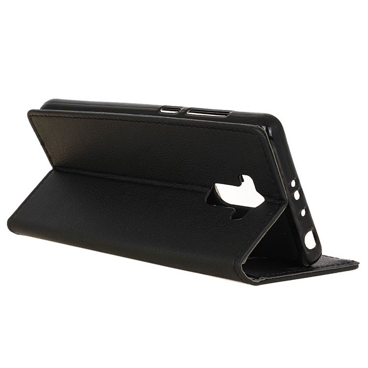 Folio Wallet Mobile Case (Faux Leather + TPU) for Xiaomi Redmi 4 Prime/Pro - Black-5
