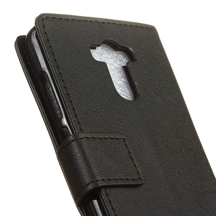 Folio Wallet Mobile Case (Faux Leather + TPU) for Xiaomi Redmi 4 Prime/Pro - Black-7