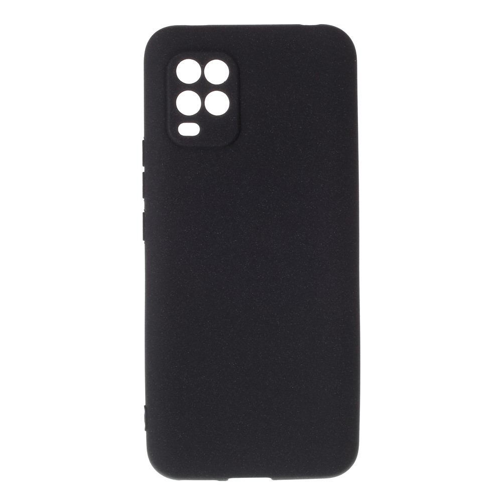 Case de Teléfonos Celulares Mate Mate de Doble Cara Para Xiaomi Mi 10 Lite 5G - Negro