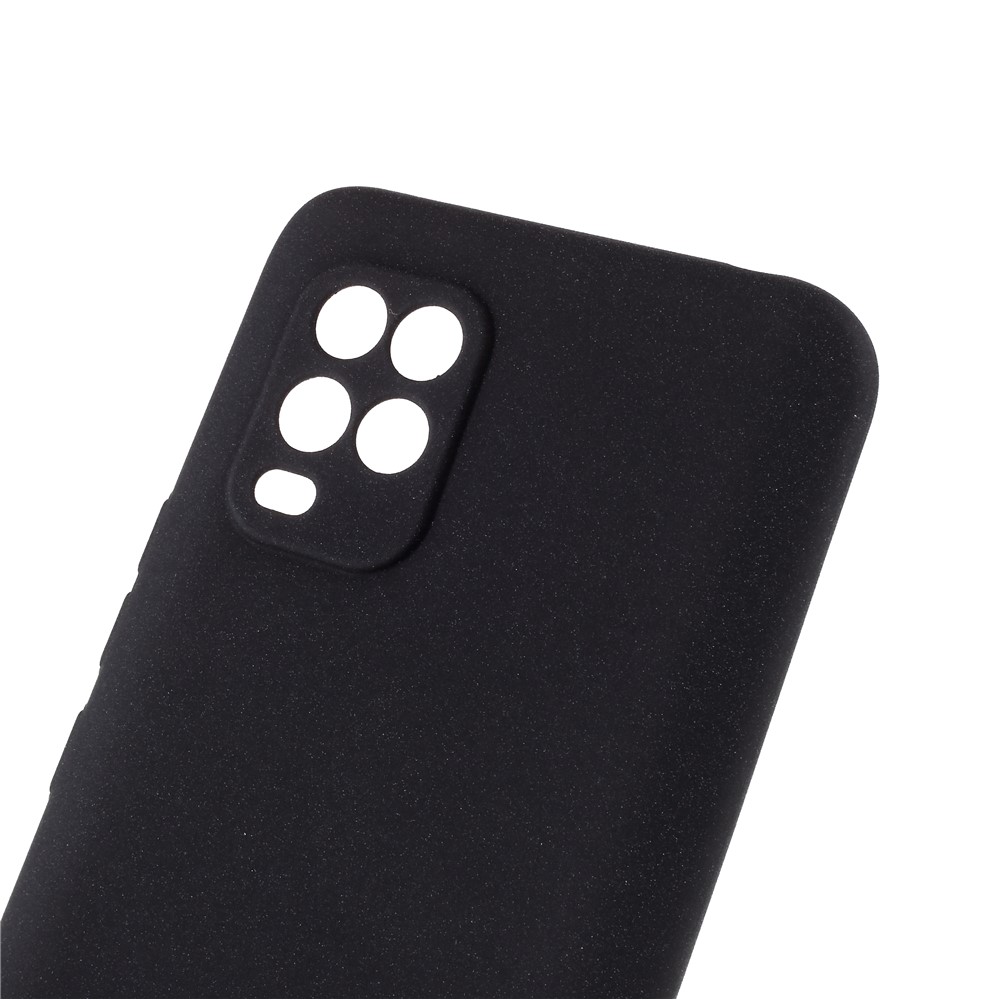 Custodia Per Cellulare a Doppia Faccia in Matte TPU Per Xiaomi Mi 10 Lite 5G - Nero