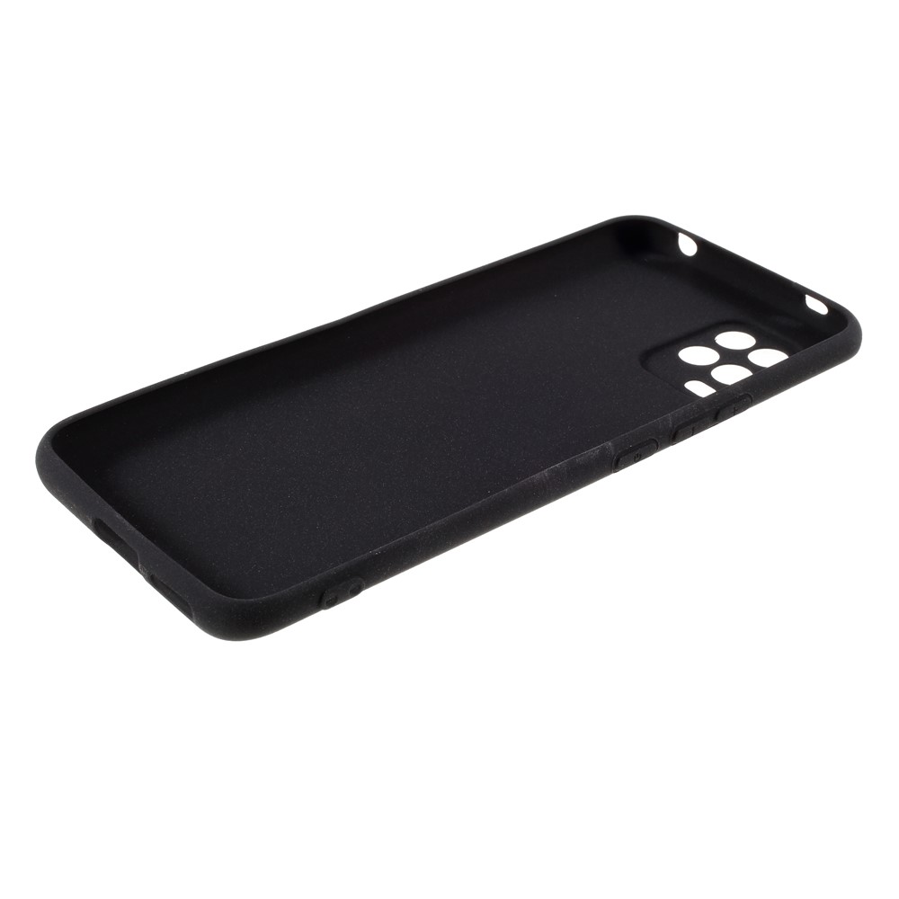 Case de Teléfonos Celulares Mate Mate de Doble Cara Para Xiaomi Mi 10 Lite 5G - Negro