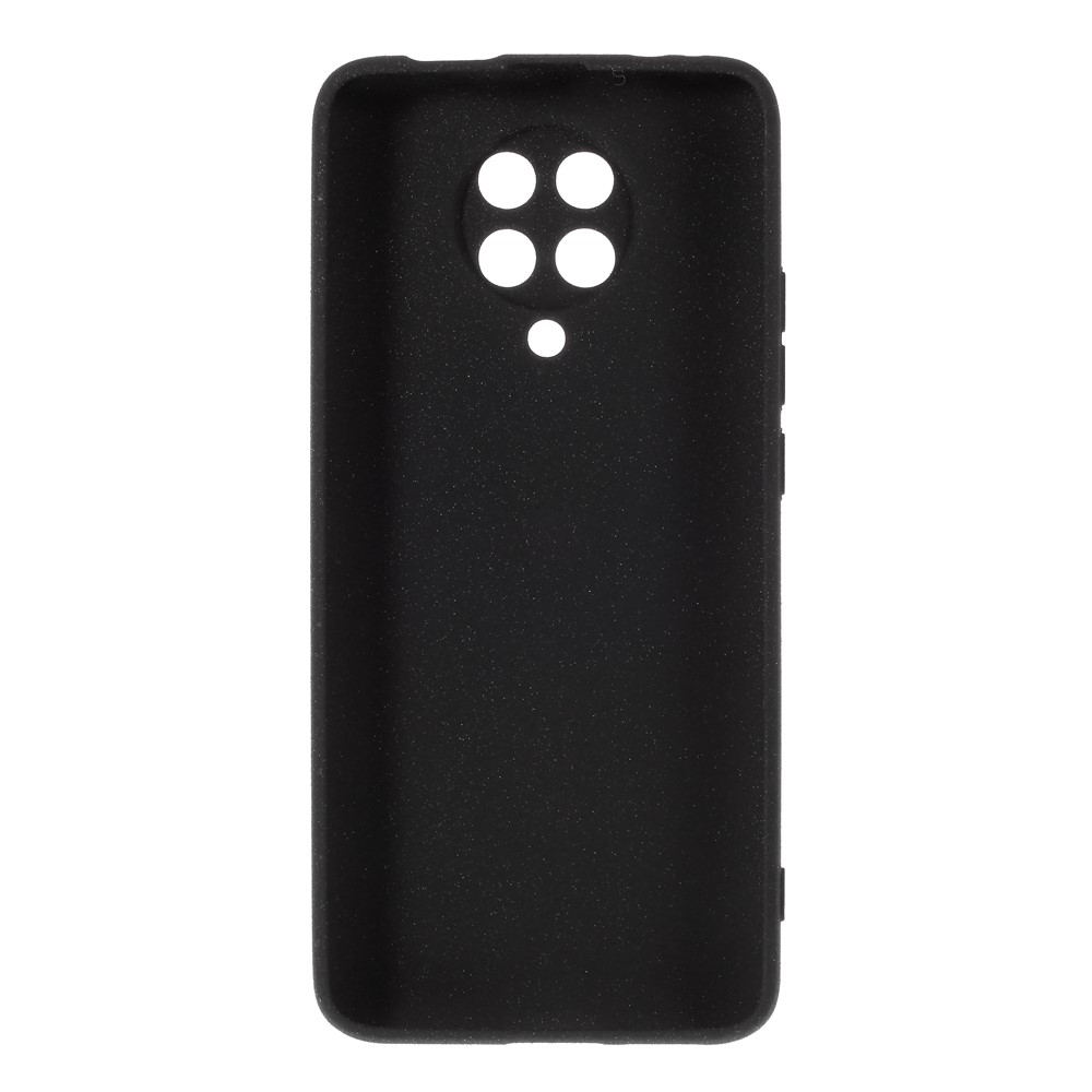 Capa de TPU de Pele Fosca de Dupla Face Para Xiaomi Redmi K30 Pro/Poco F2 Pro - Preto