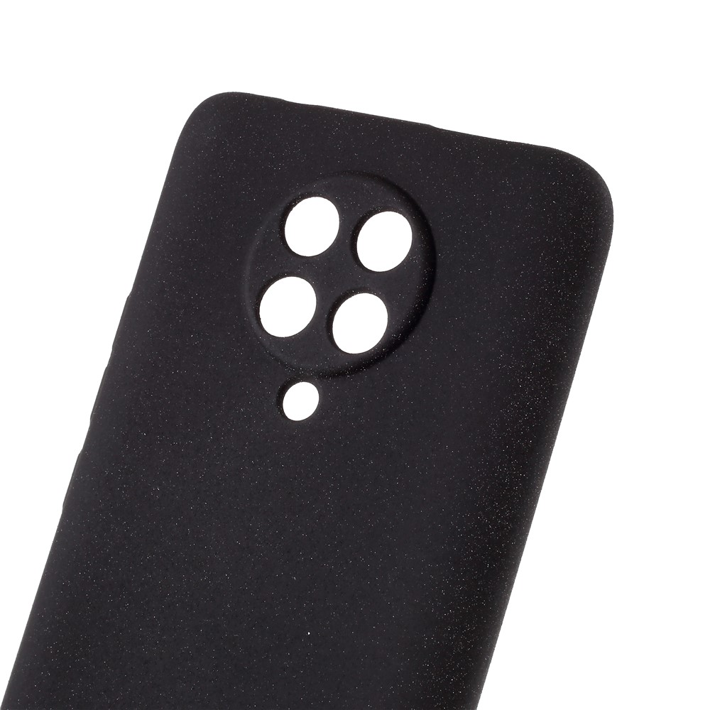 Cubierta de TPU de Piel Mate de Doble Cara Para Xiaomi Redmi K30 Pro/Poco F2 Pro - Negro-4