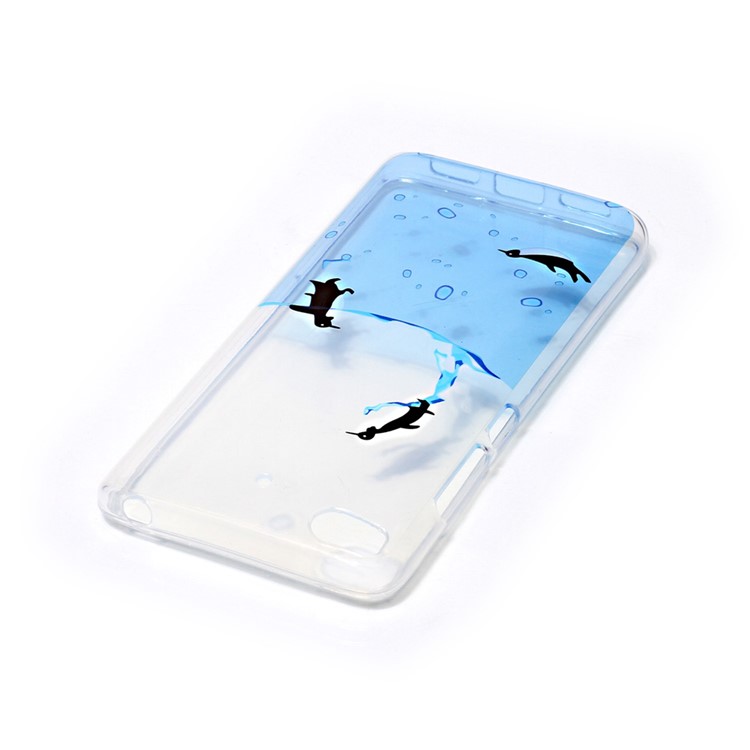 Pattern Printing IMD TPU Case for Xiaomi Mi 5s - Lovely Penguin-3