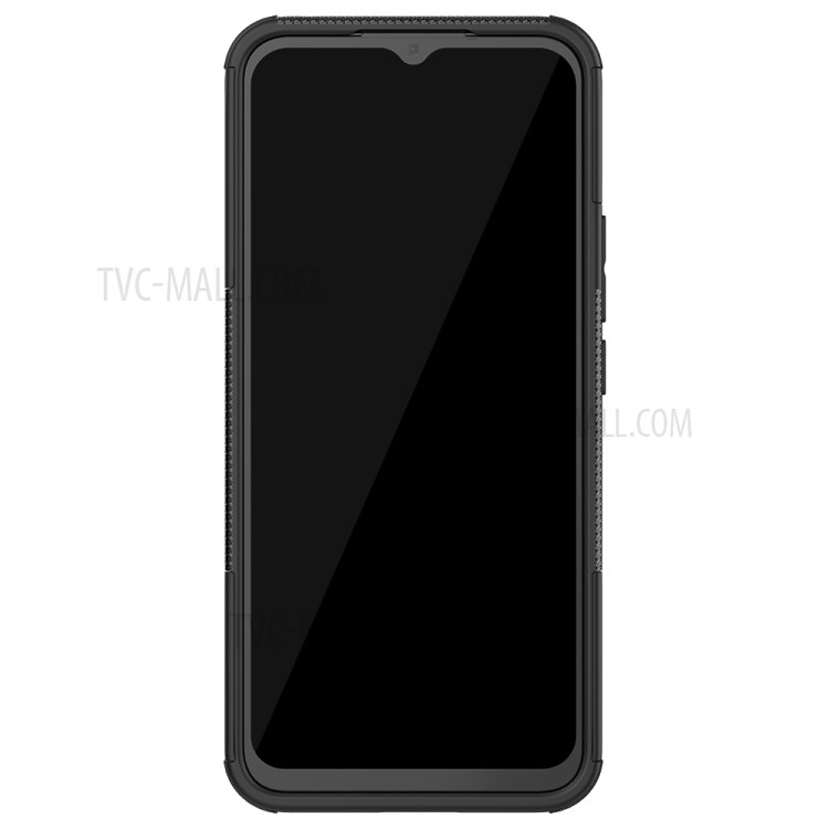 Cool Tyre PC + TPU Cell Phone Cover with Kickstand for Xiaomi Mi 10 Youth 5G/Mi 10 Lite 5G - Black-7