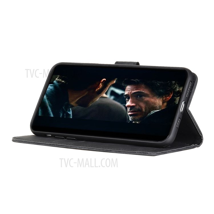 KHAZNEH Stant Stand Capelo de Capelo Para Xiaomi Redmi Nota 9s/nota 9 Pro/nota 9 Pro Max - Preto