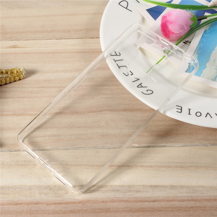 Glossy Clear Soft TPU Phone Case Shell for Xiaomi Redmi 4 Prime/Pro-1